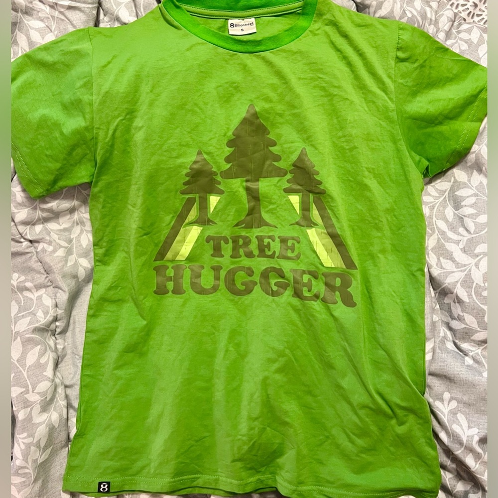 ✅(DONATED) Tree Hugger t-shirt (8 billion trees) - Picture 2 of 4